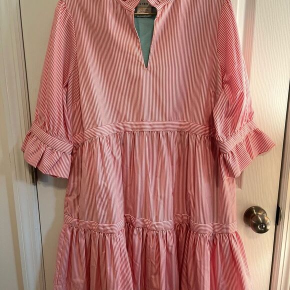 Gretchen Scott Long Sleeve Ruffle Dress - Picture 4 of 11